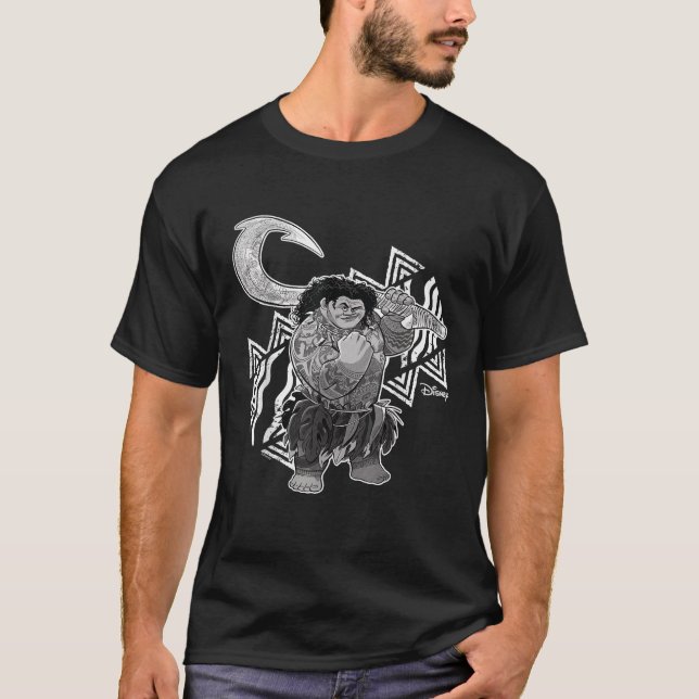Moana Maui  T Shirt (Framsida)