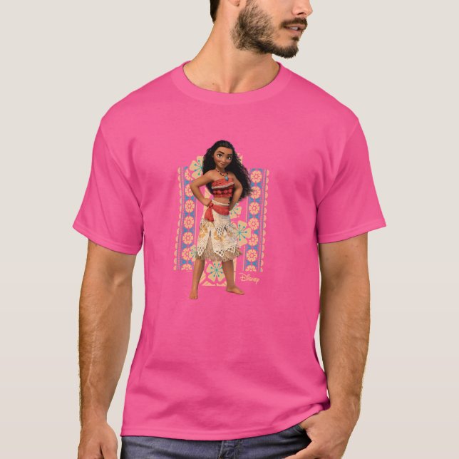 Moana - teckendos t shirt (Framsida)