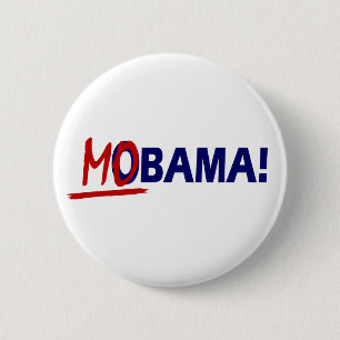 MOBAMA OBAMA 2012 KLÄMMER FAST KNAPP