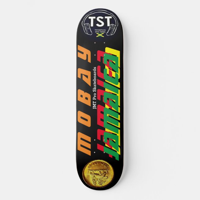 MOBAY JMT 8 1/2" Skateboarddäck Mini Skateboard Bräda 18,5 Cm (Framsida)