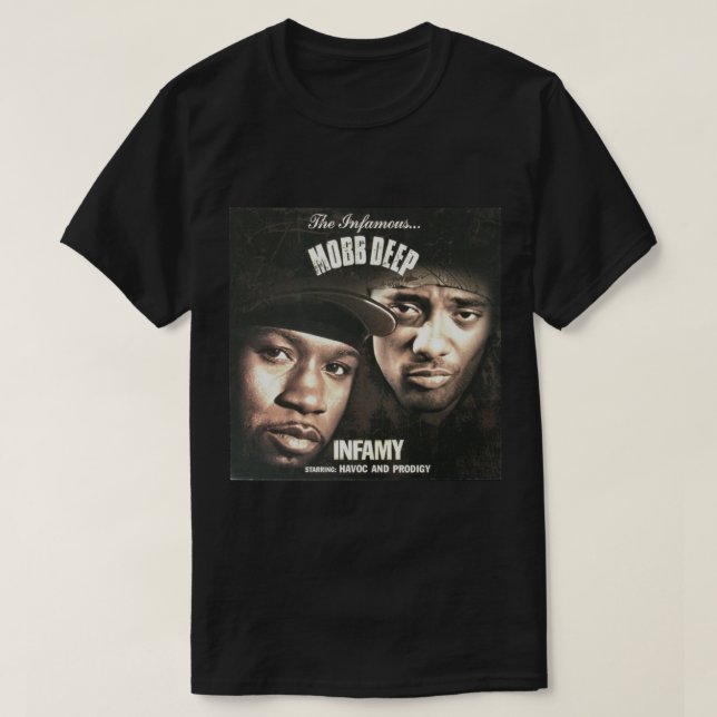 Mobb Deep Infamy LP Classic T-Shirt (Design framsida)