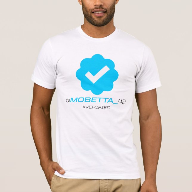 @MoBetta_42 - Verifierat T-shirt (Framsida)