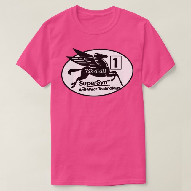 mobil 1 oil pegasus 1 t shirt (Design framsida)