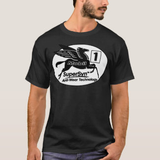 mobil 1 oil pegasus t shirt
