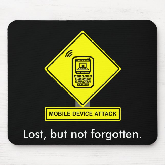 Mobil apparatattack Mousepad Musmatta (Framsidan)