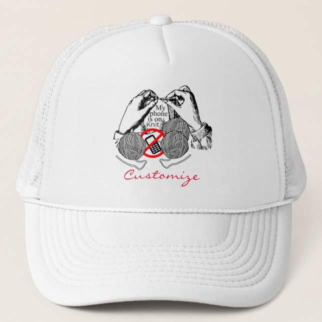 Mobil är på Sticka Thunder_Cove Keps (Framsida)