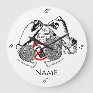 Mobil är på Sticka Thunder_Cove Stor Klocka