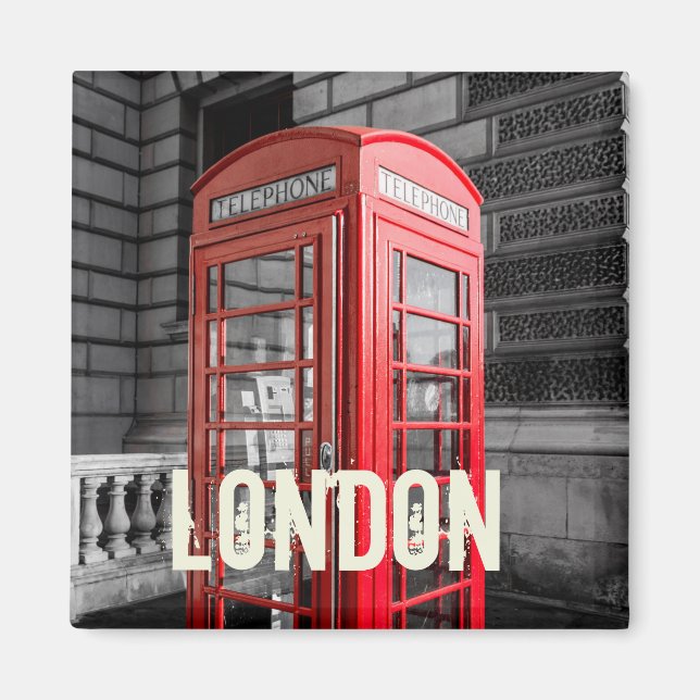 Mobil box i London Fine Art-presenten Magnet (Framsidan)