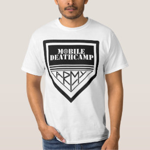 Mobil Deathcamp "armé" skjorta T Shirt