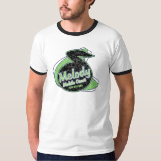Mobil domstol för melodi t-shirt