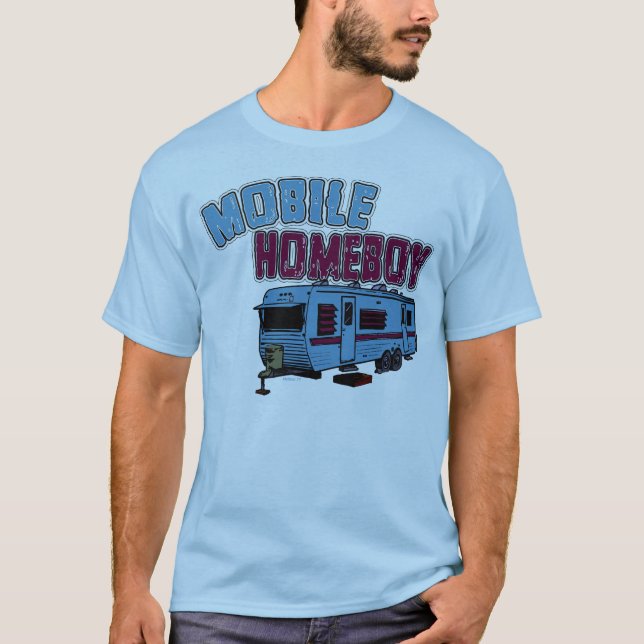 Mobil Homeboy Tee Shirt (Framsida)