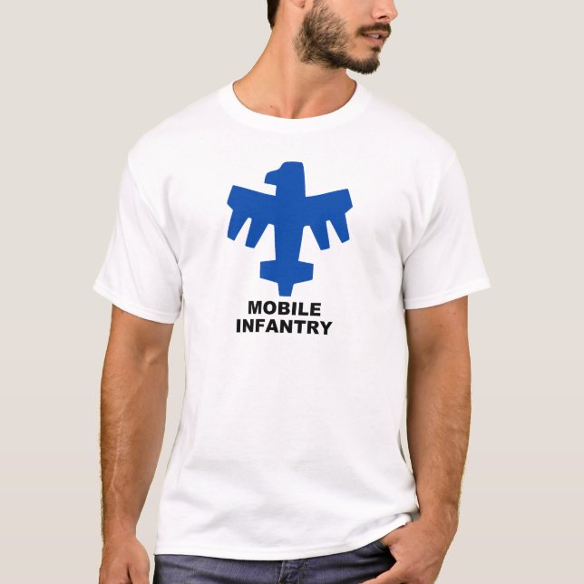 Mobil infanteriörn II T Shirt (Framsida)