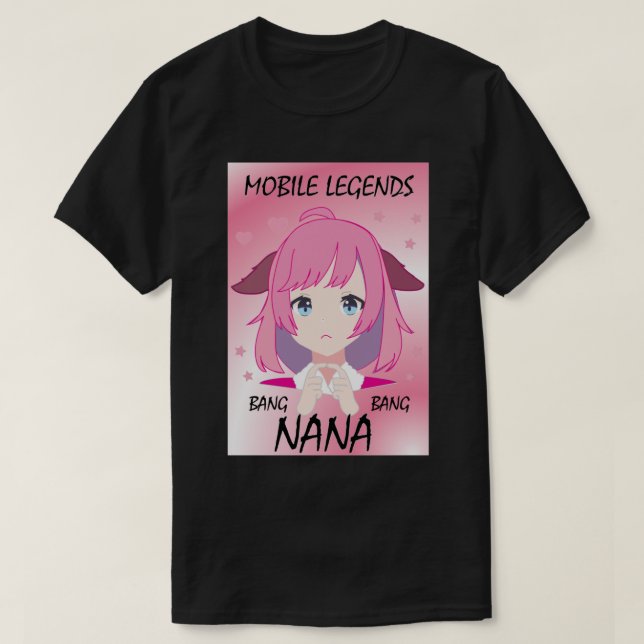 Mobil legends Nana T Shirt (Design framsida)
