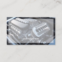 Mobil mekanisk liten motor visitkort