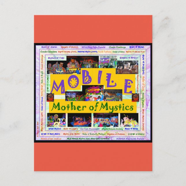 Mobil: Mor i Mystics 2 Vykort (Framsida)