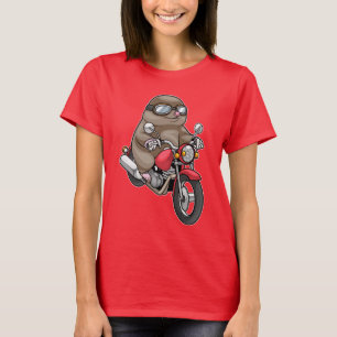 Mobil motorcykel t shirt