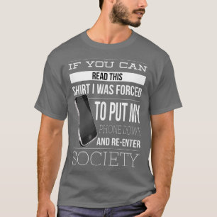 Mobil nodikatsfunktion T Smart Cell Mobil Addict H Shirt