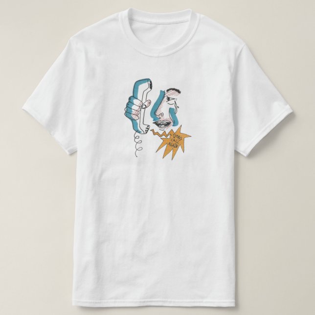 Mobil operatör tee (Design framsida)