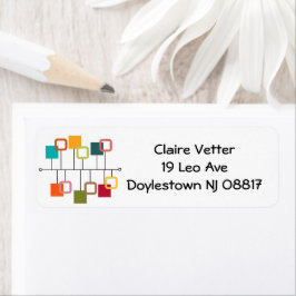 Mobil Returadress Etikett