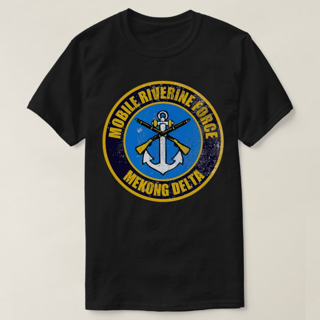 Mobil Riverine är bedrövad T Shirt (Design framsida)