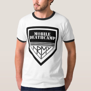 Mobil skjorta för Deathcamp "armé" ringer T Shirt