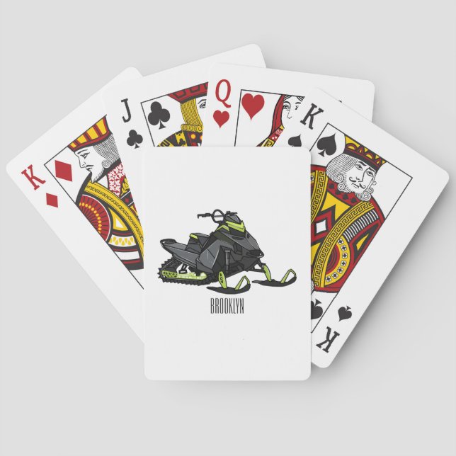 Mobil tecknad casinokort (Baksidan)