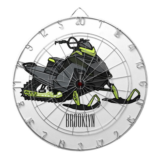 Mobil tecknad darttavla (Framsidan)