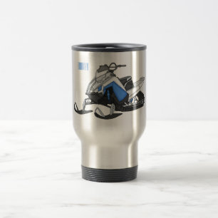 Mobil tecknad resemugg