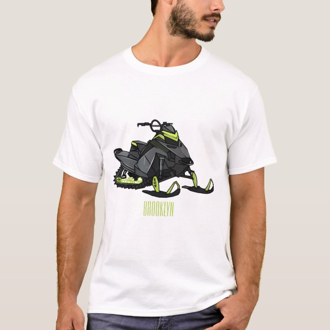 Mobil tecknad t shirt (Framsida)