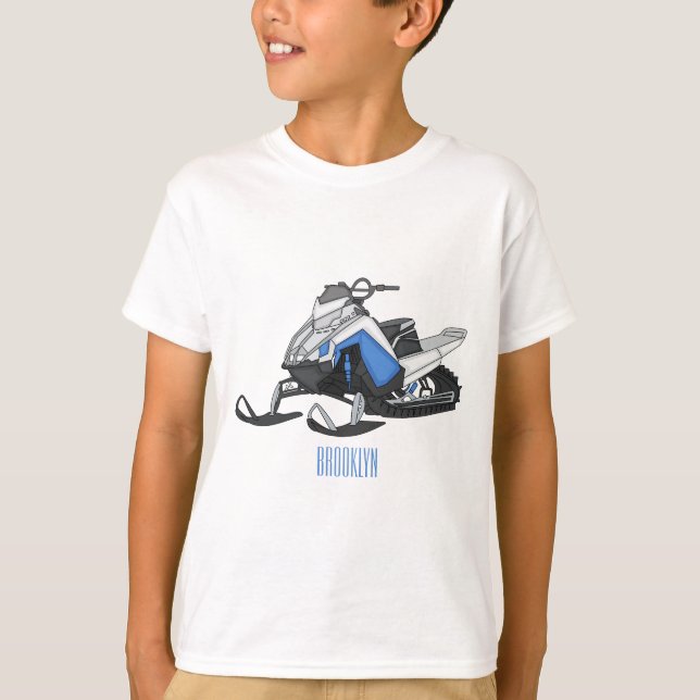 Mobil tecknad t shirt (Framsida)
