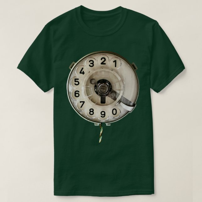 Mobil uppringning via telefon t shirt (Design framsida)