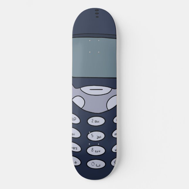 Mobil vintage mini skateboard bräda 18,5 cm (Framsida)