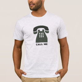 Mobil Vintage Ring mig alla Färger T-shirt