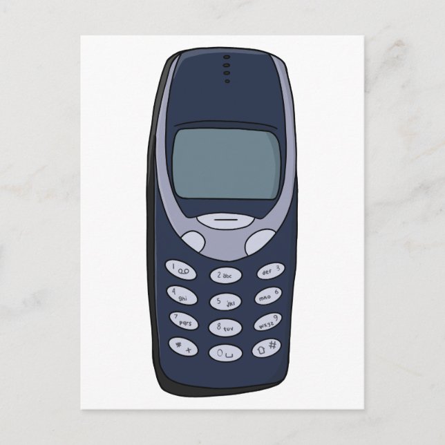 Mobil vintage vykort (Framsida)