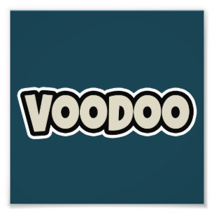 Mobil Voodoo-tokenutskrift Fototryck