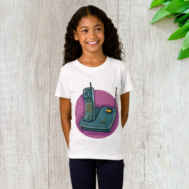 Mobila och som svar på Maskin Girls T-Shirt (Skapare uppladdad)