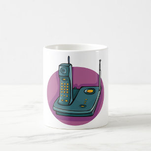 Mobila och som svar på Maskin Mugg