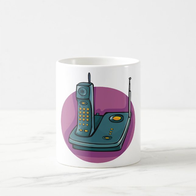 Mobila och som svar på Maskin Mugg (Skapare uppladdad)