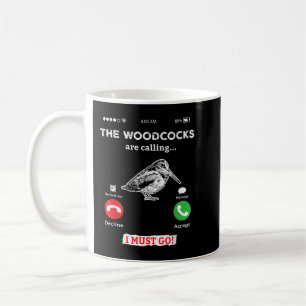 Mobila rop på jakt på Woodcock Kaffemugg