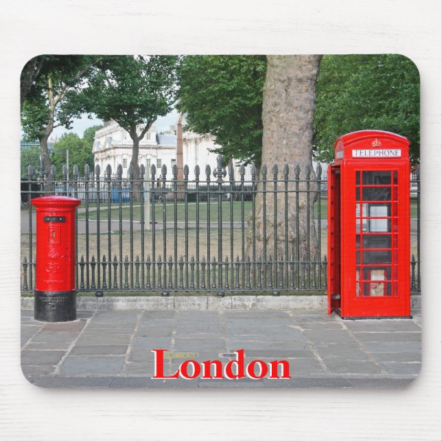 Mobila starkvån och brevlåda i London Musmatta (Framsidan)