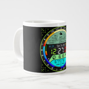 Mobilappsutvecklare Gränssnittsmugg Jumbo Mugg
