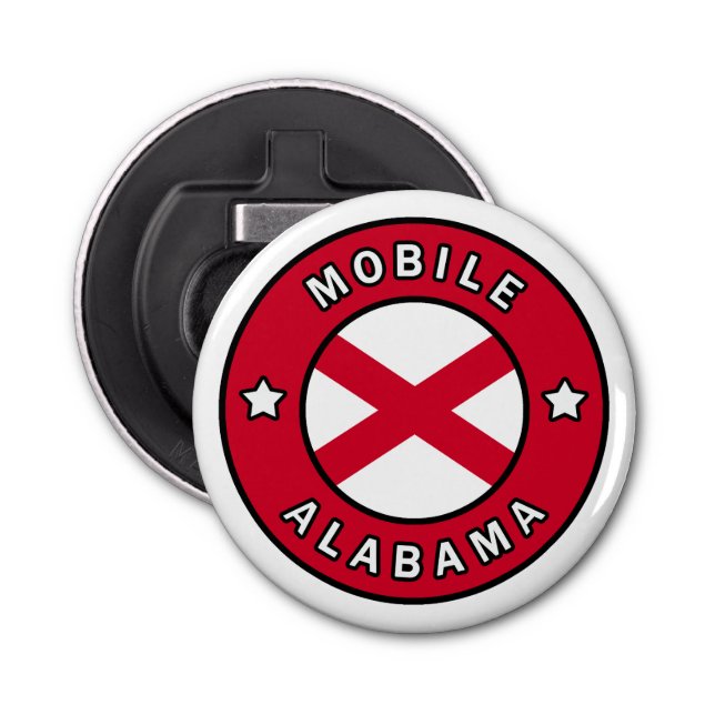 Mobile Alabama Flasköppnare (Framsidan)