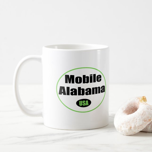 Mobile, Alabama - Mugg (Med munk)
