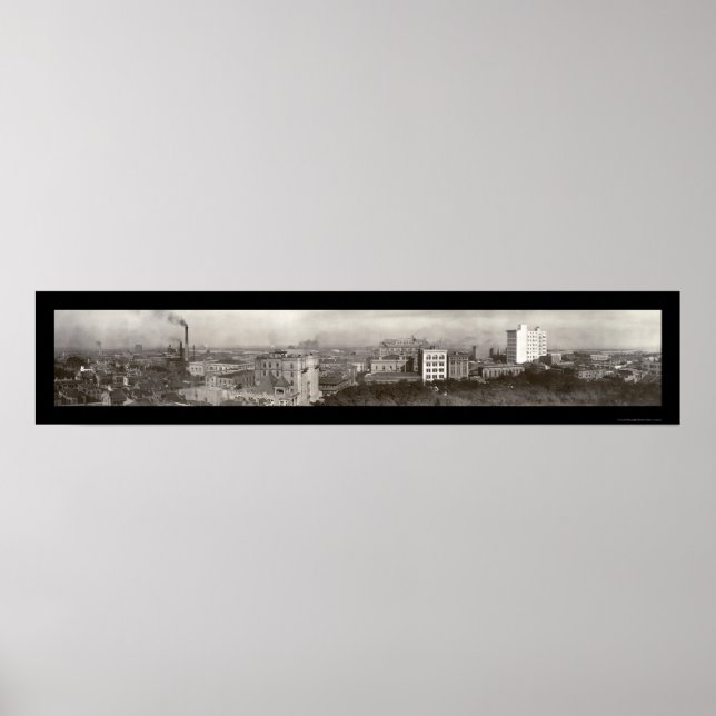 Mobile, Alabama Photo 1909 Poster (Framsidan)