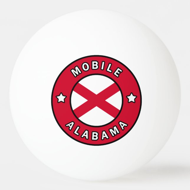Mobile Alabama Pingisboll (Framsidan)
