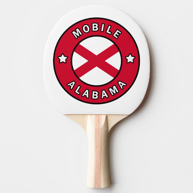 Mobile Alabama Pingisracket (Framsidan)
