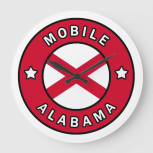 Mobile Alabama Stor Klocka