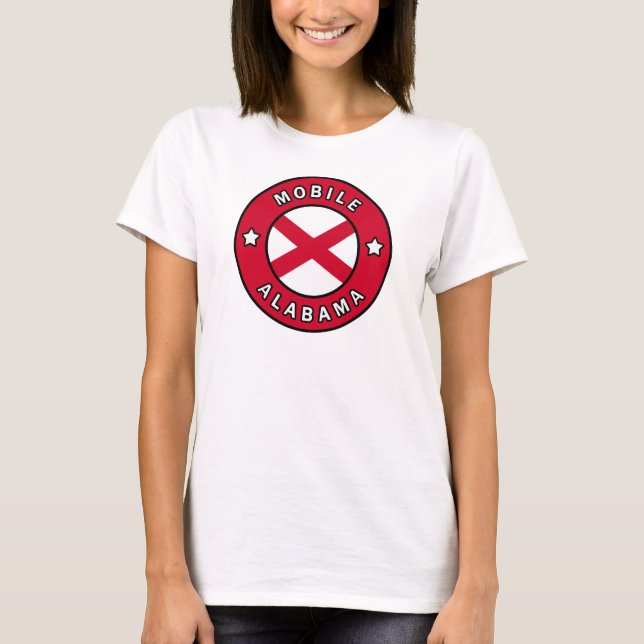 Mobile Alabama T Shirt (Framsida)