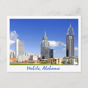 Mobile, Alabama Vykort