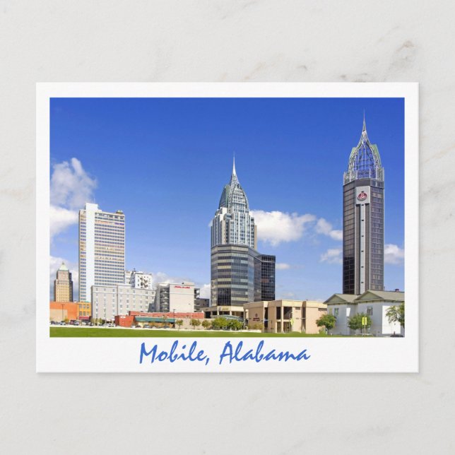 Mobile, Alabama Vykort (Framsida)